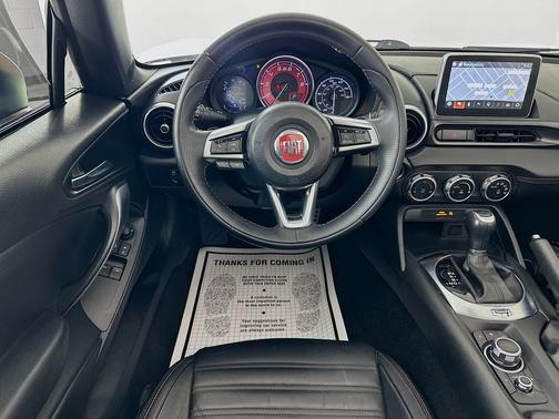Bianco Gelato White 2017 FIAT 124 Spider Elaborazione Abarth Convertible