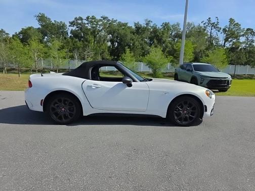 Bianco Gelato White 2017 FIAT 124 Spider Elaborazione Abarth Convertible