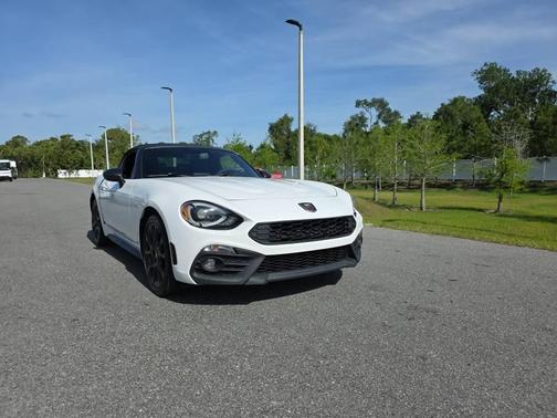 Bianco Gelato White 2017 FIAT 124 Spider Elaborazione Abarth Convertible