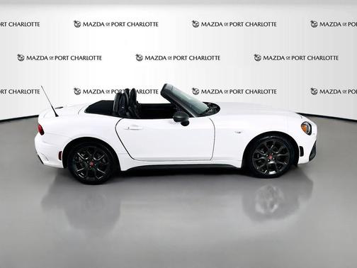 Bianco Gelato White 2017 FIAT 124 Spider Elaborazione Abarth Convertible
