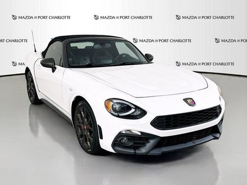 Bianco Gelato White 2017 FIAT 124 Spider Elaborazione Abarth Convertible