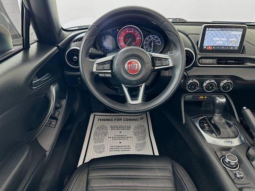 Bianco Gelato White 2017 FIAT 124 Spider Elaborazione Abarth Convertible