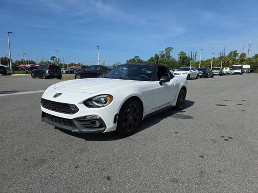 Bianco Gelato White 2017 FIAT 124 Spider Elaborazione Abarth Convertible