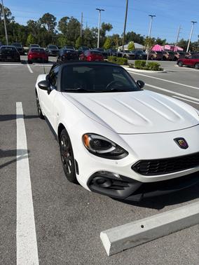 Bianco Gelato White 2017 FIAT 124 Spider Elaborazione Abarth Convertible