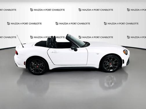 Bianco Gelato White 2017 FIAT 124 Spider Elaborazione Abarth Convertible
