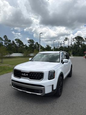 Glacial White Pearl 2023 Kia Telluride SX X-Pro AWD