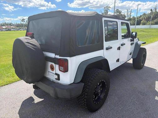 Bright White 2012 Jeep Wrangler Unlimited 4WD 4dr Sport