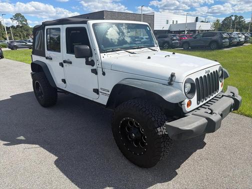Bright White 2012 Jeep Wrangler Unlimited 4WD 4dr Sport