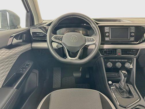 Pure White 2024 Volkswagen Taos S FWD