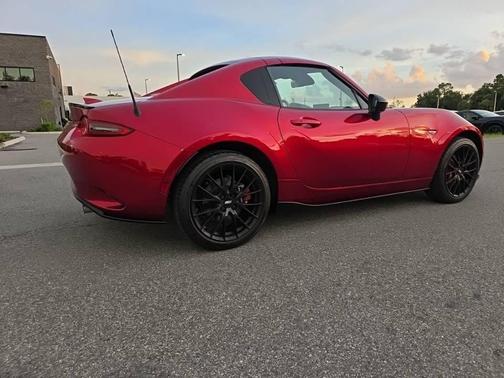 Soul Red Crystal Metallic 2024 Mazda MX-5 Miata RF Club Manual