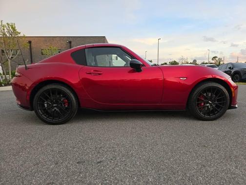 Soul Red Crystal Metallic 2024 Mazda MX-5 Miata RF Club Manual