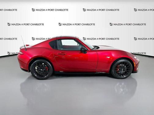 Soul Red Crystal Metallic 2024 Mazda MX-5 Miata RF Club Manual