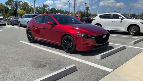 Soul Red Crystal Metallic 2019 Mazda Mazda3 FWD Manual w/Premium Pkg