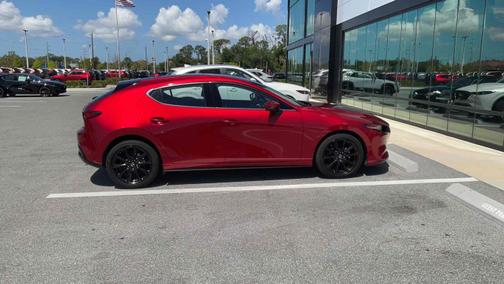 Soul Red Crystal Metallic 2019 Mazda Mazda3 FWD Manual w/Premium Pkg