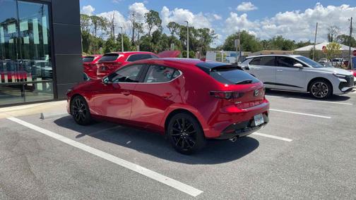 Soul Red Crystal Metallic 2019 Mazda Mazda3 FWD Manual w/Premium Pkg