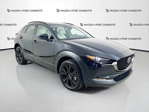 Jet Black Mica 2025 Mazda CX-30 2.5 Turbo Premium Package AWD