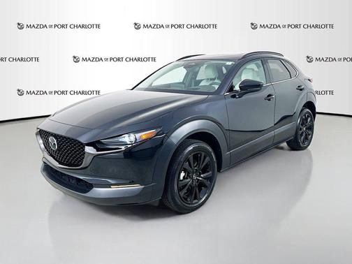 Jet Black Mica 2025 Mazda CX-30 2.5 Turbo Premium Package AWD