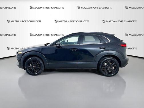 Jet Black Mica 2025 Mazda CX-30 2.5 Turbo Premium Package AWD