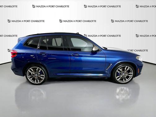 Phytonic Blue Metallic 2019 BMW X3 M40i Sports Activity Vehicle