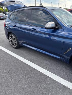 Phytonic Blue Metallic 2019 BMW X3 M40i Sports Activity Vehicle