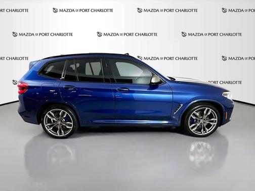 Phytonic Blue Metallic 2019 BMW X3 M40i Sports Activity Vehicle