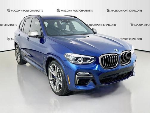 Phytonic Blue Metallic 2019 BMW X3 M40i Sports Activity Vehicle