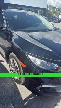 Cosmic Blue Metallic 2020 Honda Civic LX CVT