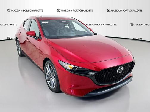 Soul Red Crystal Metallic 2025 Mazda Mazda3 2.5 S Preferred Auto FWD