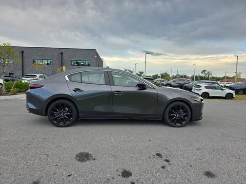 Machine Gray Metallic 2024 Mazda Mazda3 2.5 S Select Sport FWD