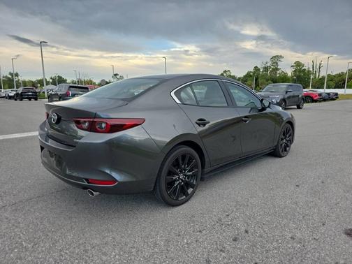 Machine Gray Metallic 2024 Mazda Mazda3 2.5 S Select Sport FWD