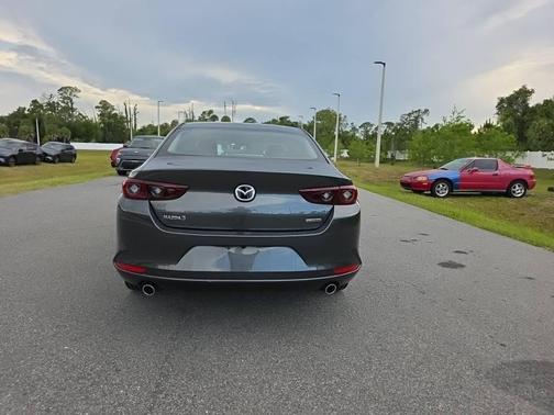 Machine Gray Metallic 2024 Mazda Mazda3 2.5 S Select Sport FWD