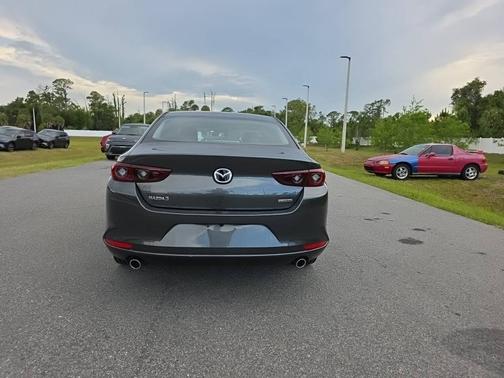Machine Gray Metallic 2024 Mazda Mazda3 2.5 S Select Sport FWD