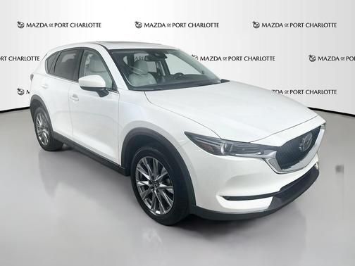Snowflake White Pearl Mica 2021 Mazda CX-5 Grand Touring FWD
