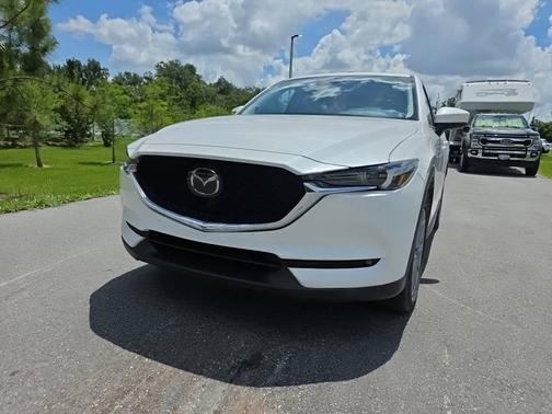 Snowflake White Pearl Mica 2021 Mazda CX-5 Grand Touring FWD