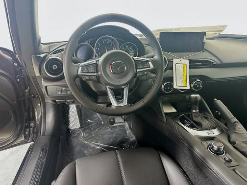 Machine Gray Metallic 2026 Mazda MX-5 Miata Grand Touring Auto