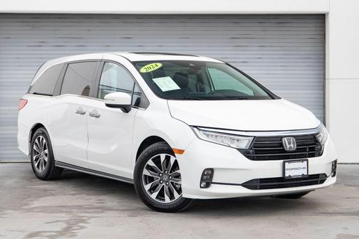 Platinum White Pearl 2024 Honda Odyssey EX-L