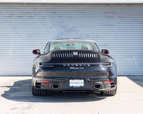 Jet Black Metallic 2024 Porsche 911 Targa 4S