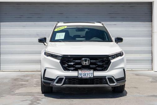 Platinum White Pearl 2023 Honda CR-V Hybrid Sport Touring AWD