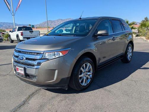 Mineral Gray Metallic 2014 Ford Edge Limited