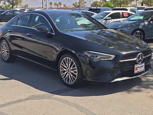 Black 2025 Mercedes-Benz CLA 250 Base