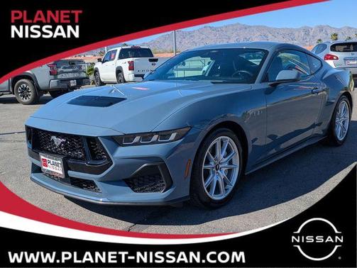 Vapor Blue 2025 Ford Mustang GT Premium