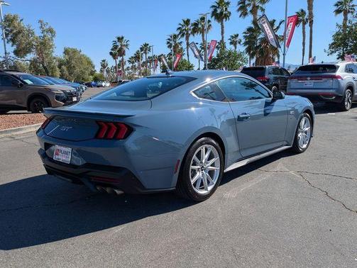 Vapor Blue 2025 Ford Mustang GT Premium
