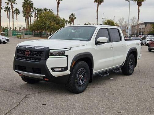 Glacier White 2026 Nissan Frontier PRO-X