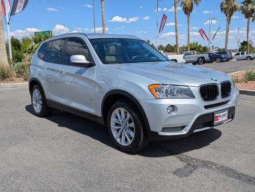Titanium Silver Metallic 2013 BMW X3 xDrive28i