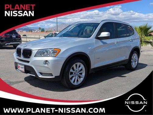 Titanium Silver Metallic 2013 BMW X3 xDrive28i