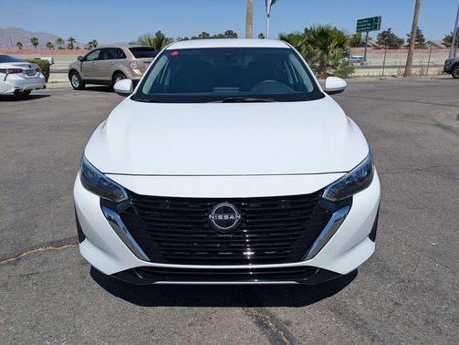 Cloud White 2025 Nissan Sentra S