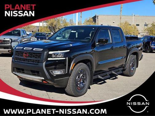 Black 2026 Nissan Frontier PRO-X