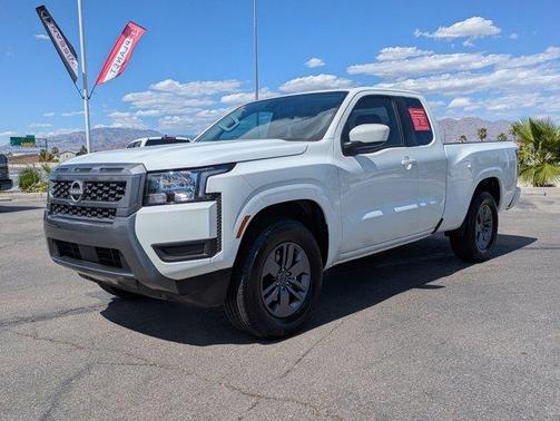Glacier White 2025 Nissan Frontier SV