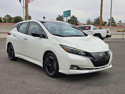 White 2024 Nissan Leaf SV PLUS
