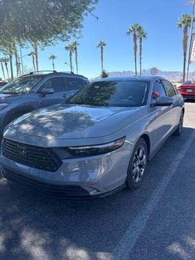 Gray 2024 Honda Accord Hybrid EX-L